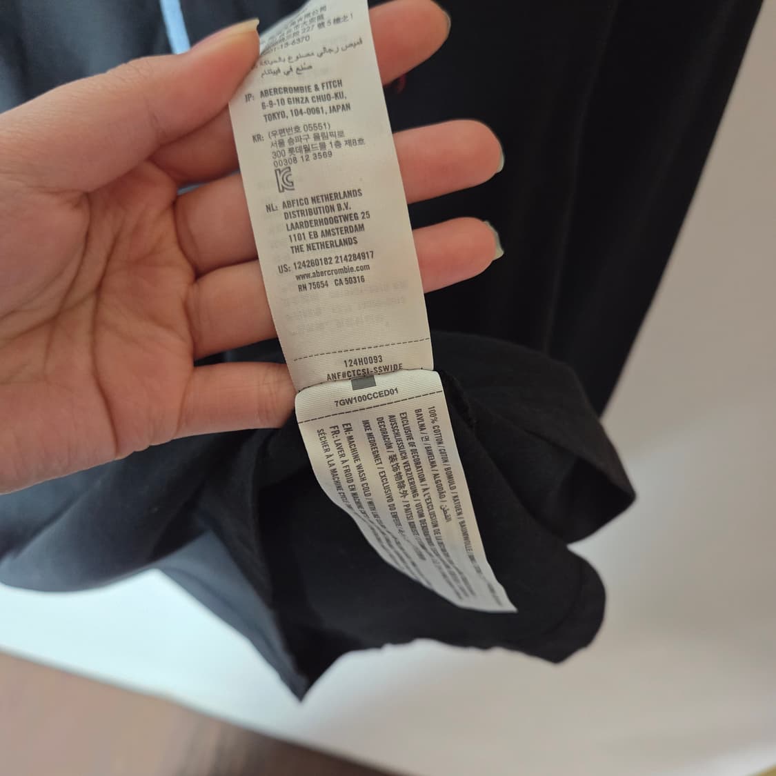 [A&F] 아베크롬비 무스로고 헨리넥 롱슬리브 상품이미지6