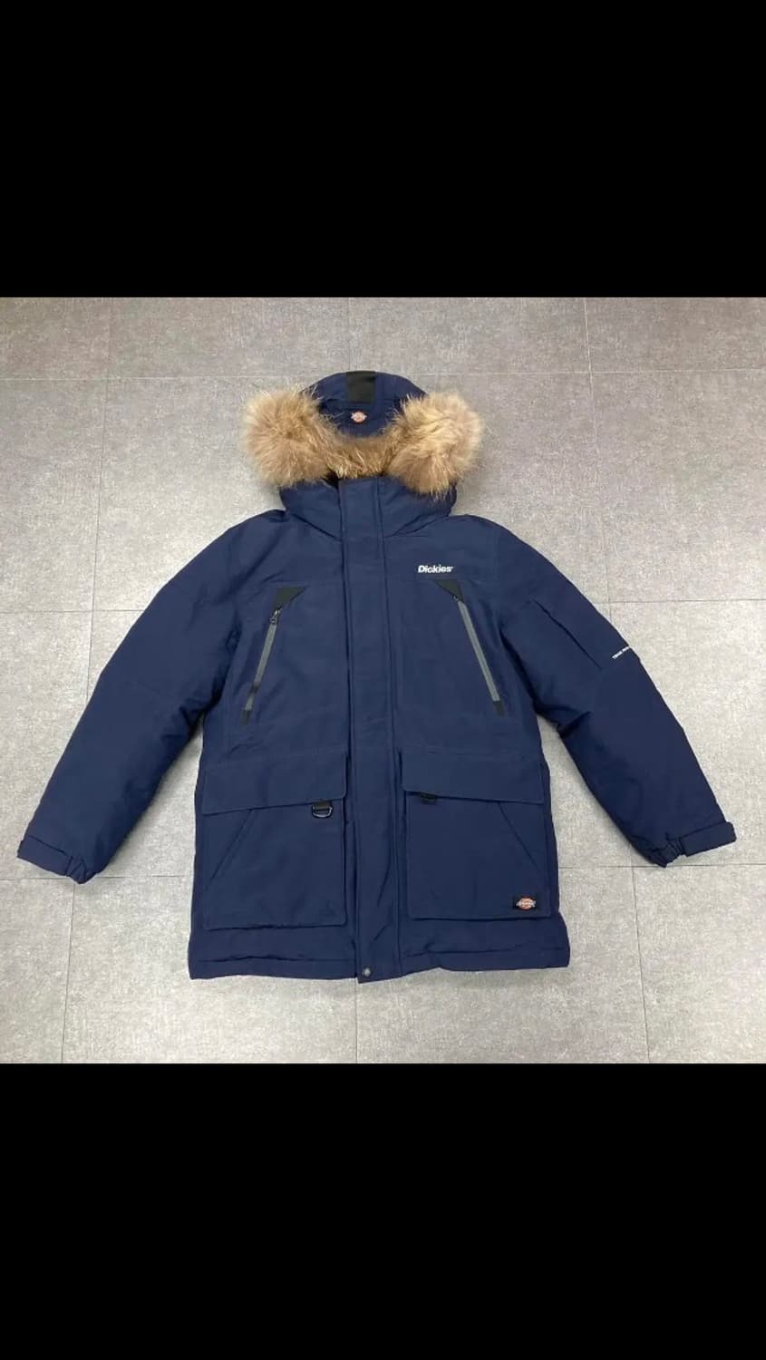 (100)디키즈 네이비 덕다운 패딩 상품이미지1