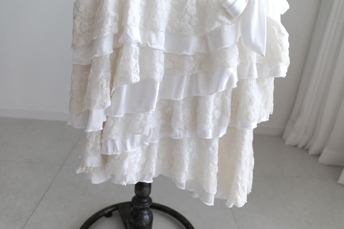 lace frill sleeveless 상품이미지4