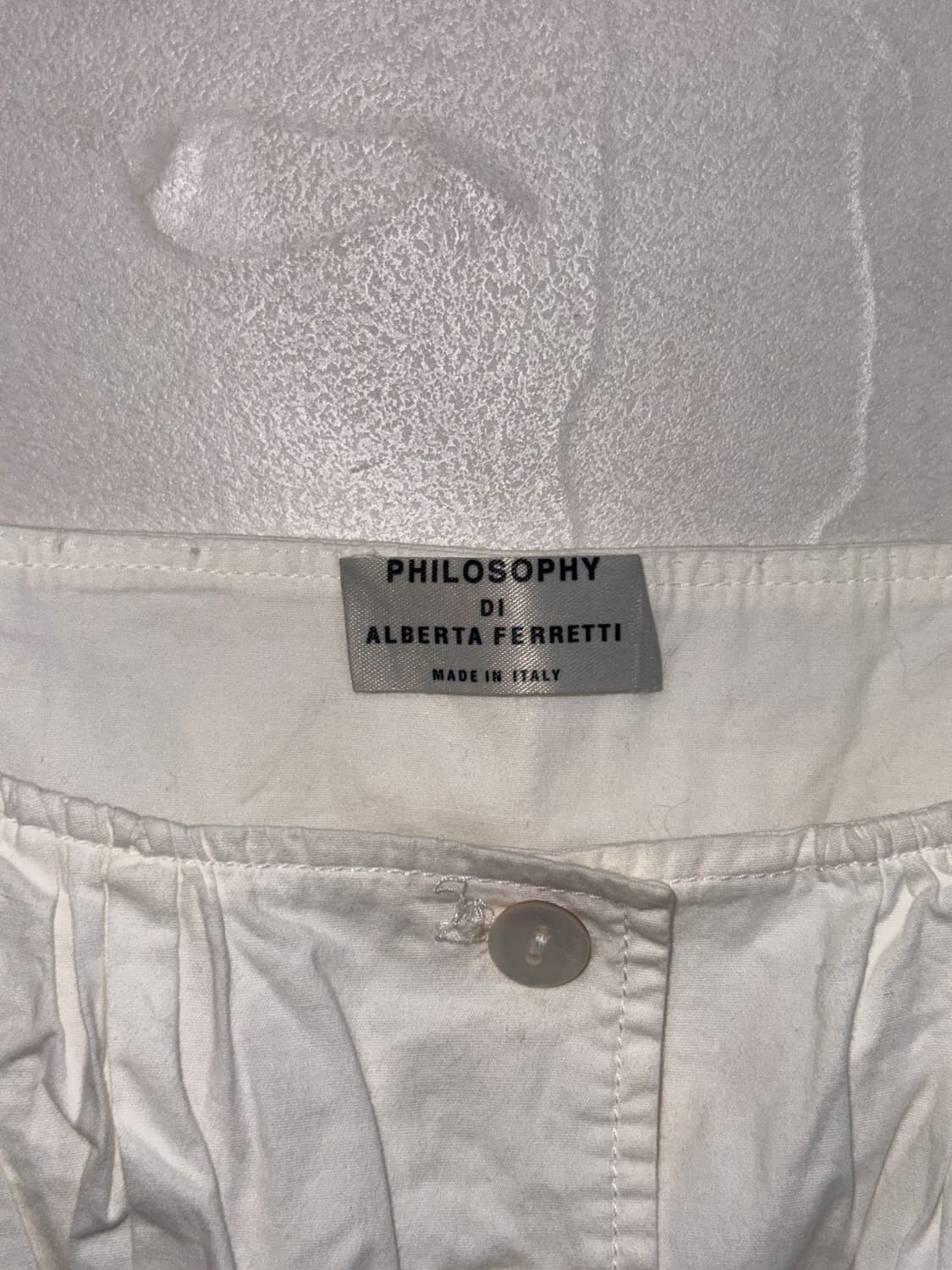 Alberta ferretti white button ops 상품이미지6