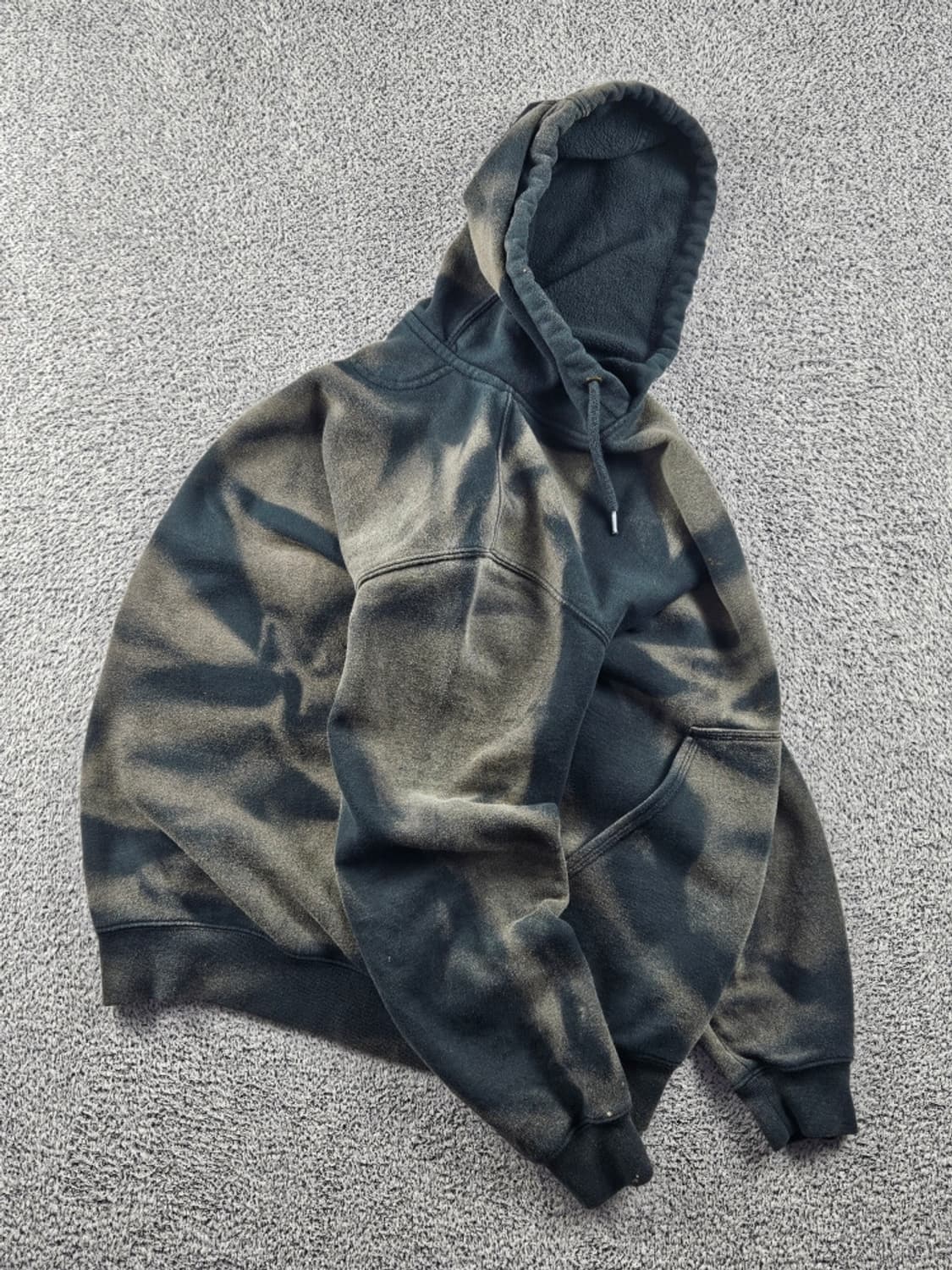 칼하트 다잉 워시드 커스텀 후드 티셔츠 ( M ) / 10689 상품이미지4