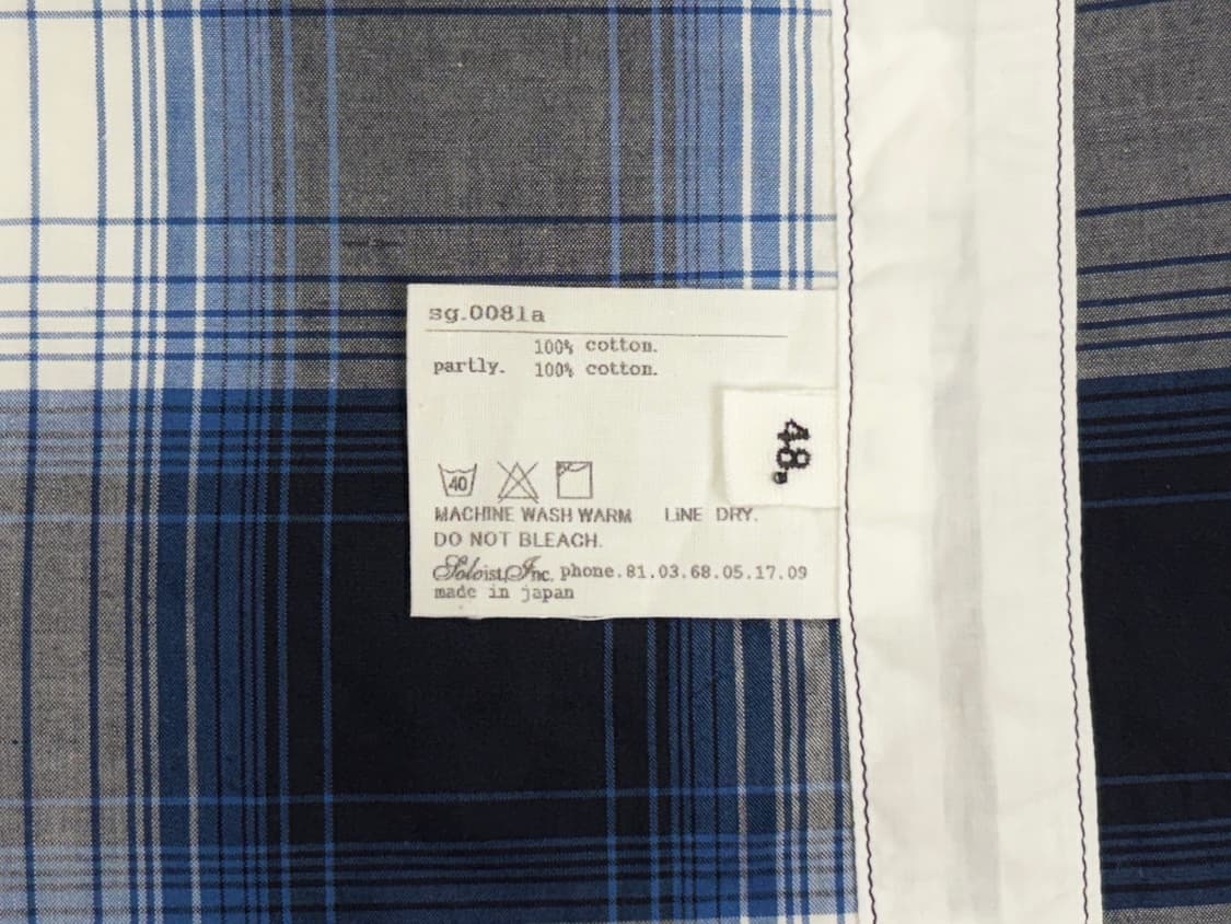 western ombre check shirt 상품이미지8