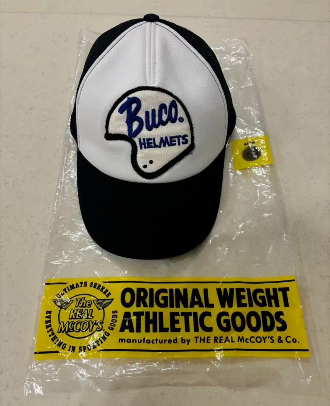 부코 헬맷캡 매쉬캡 트러커캡 BUCO 리얼맥코이 상품이미지1