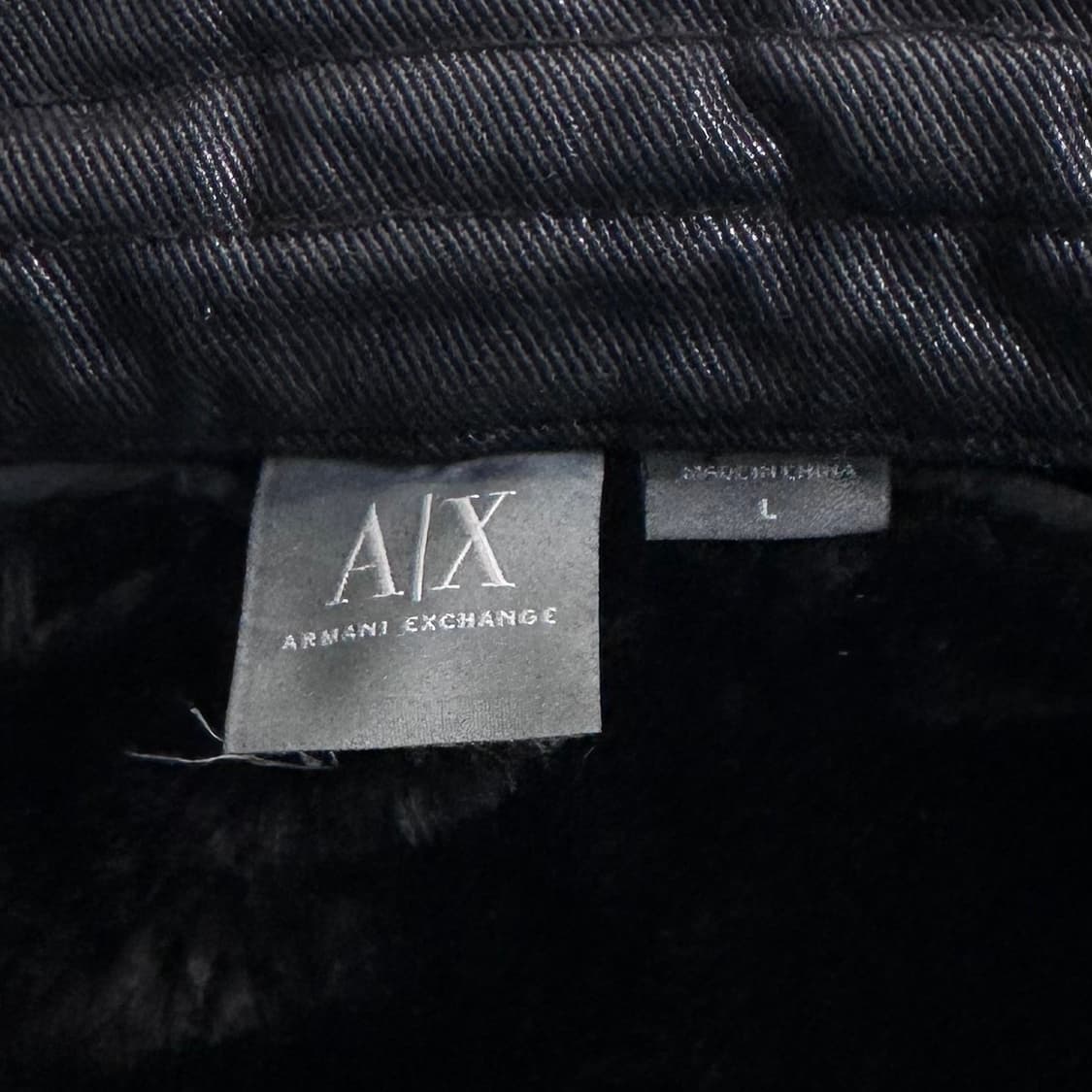 알마니 익스체인지 블랙 라이더 자켓 상품이미지9