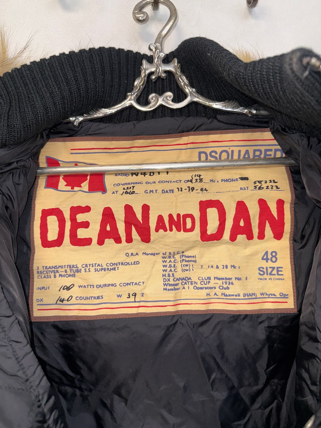 Dsquared 2 Coal Miner Raccoon Fur 패딩  상품이미지6