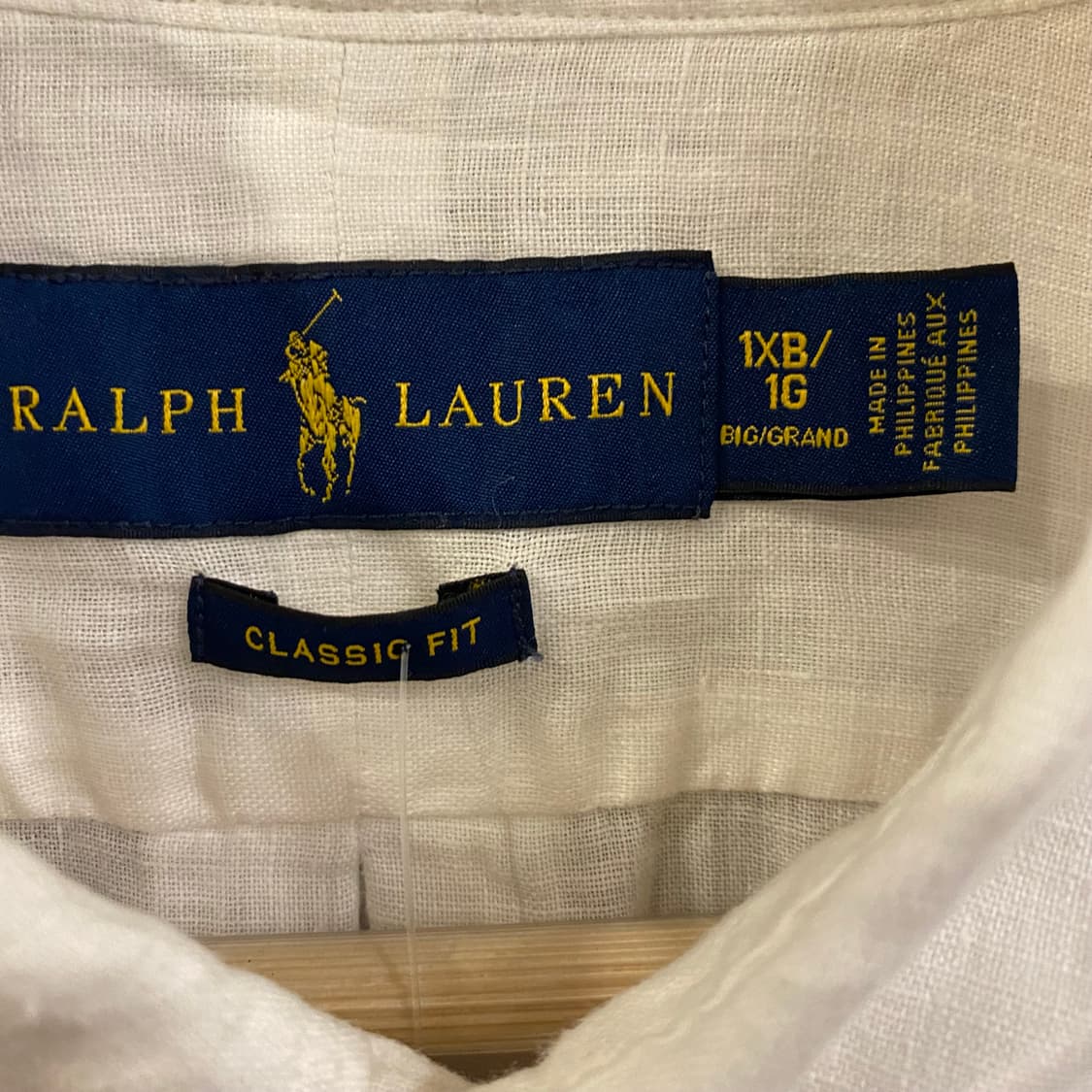 새상품급 00s USA 폴로랄프로렌 정품 린넨셔츠 상품이미지9