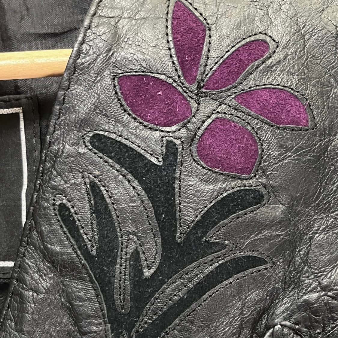 MOTORCYCLE LEATHER VEST 상품이미지3