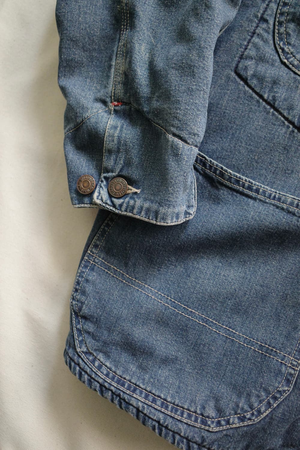 90s 리바이스 데님 커버올 자켓 상품이미지5