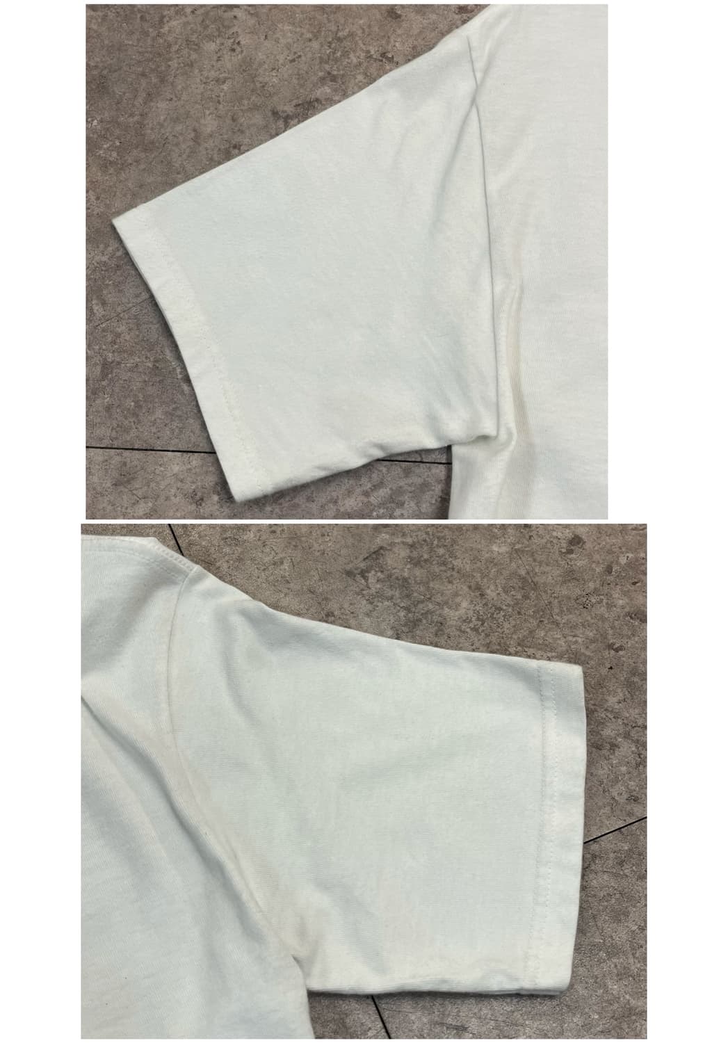 스투시 이클립스 반팔티 화이트 S #csz3233 상품이미지10