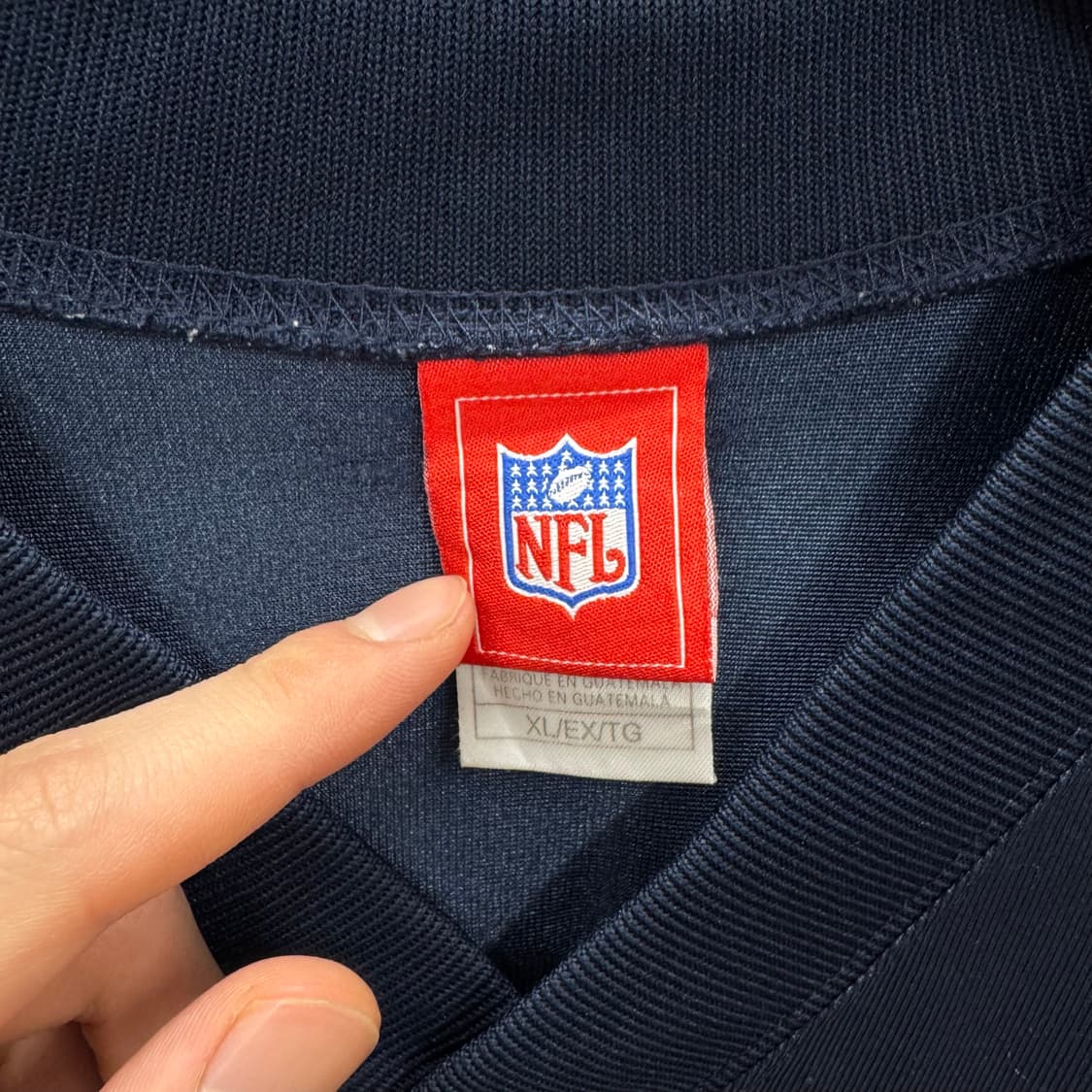 00s 리복 X NFL 시카고 베어스 레플리카 저지 네이비 상품이미지9