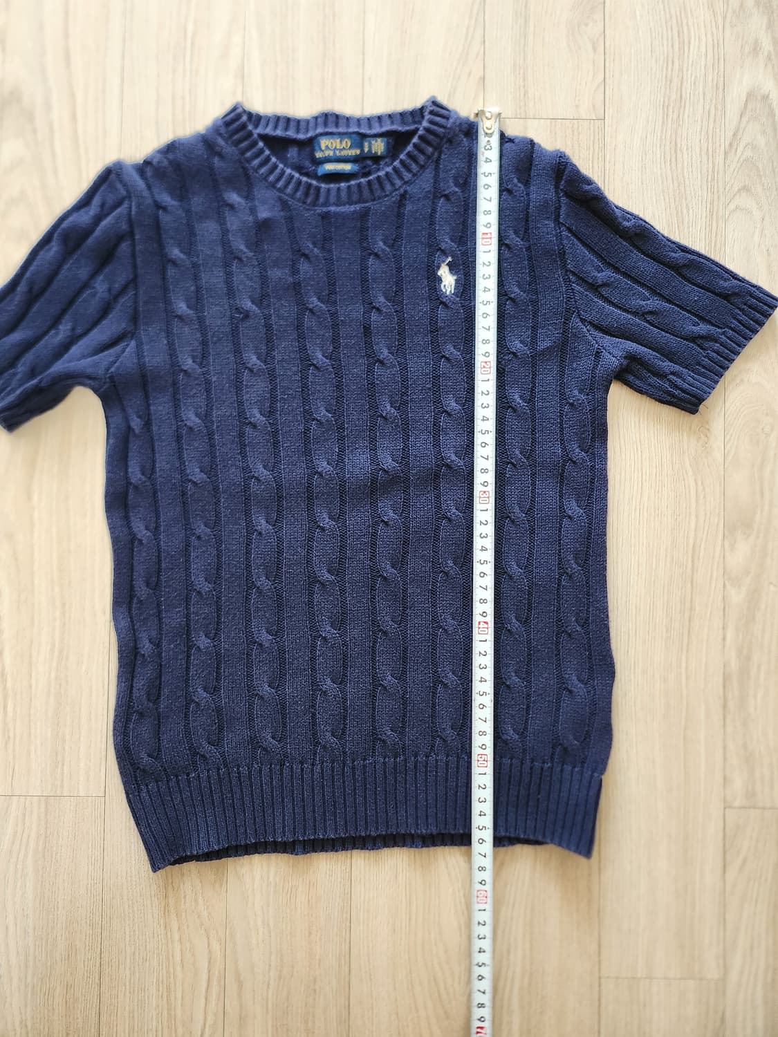 폴로랄프로렌 케이블반팔니트(S  상품이미지5