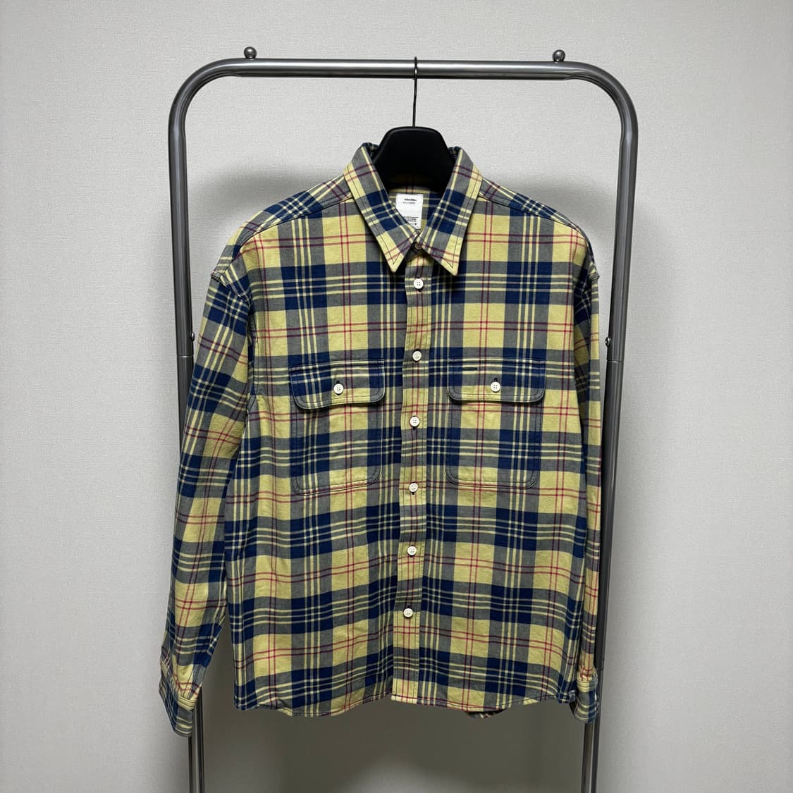 2) visvim 비즈빔 코튼 린넨 럼버 체크 셔츠 상품이미지1