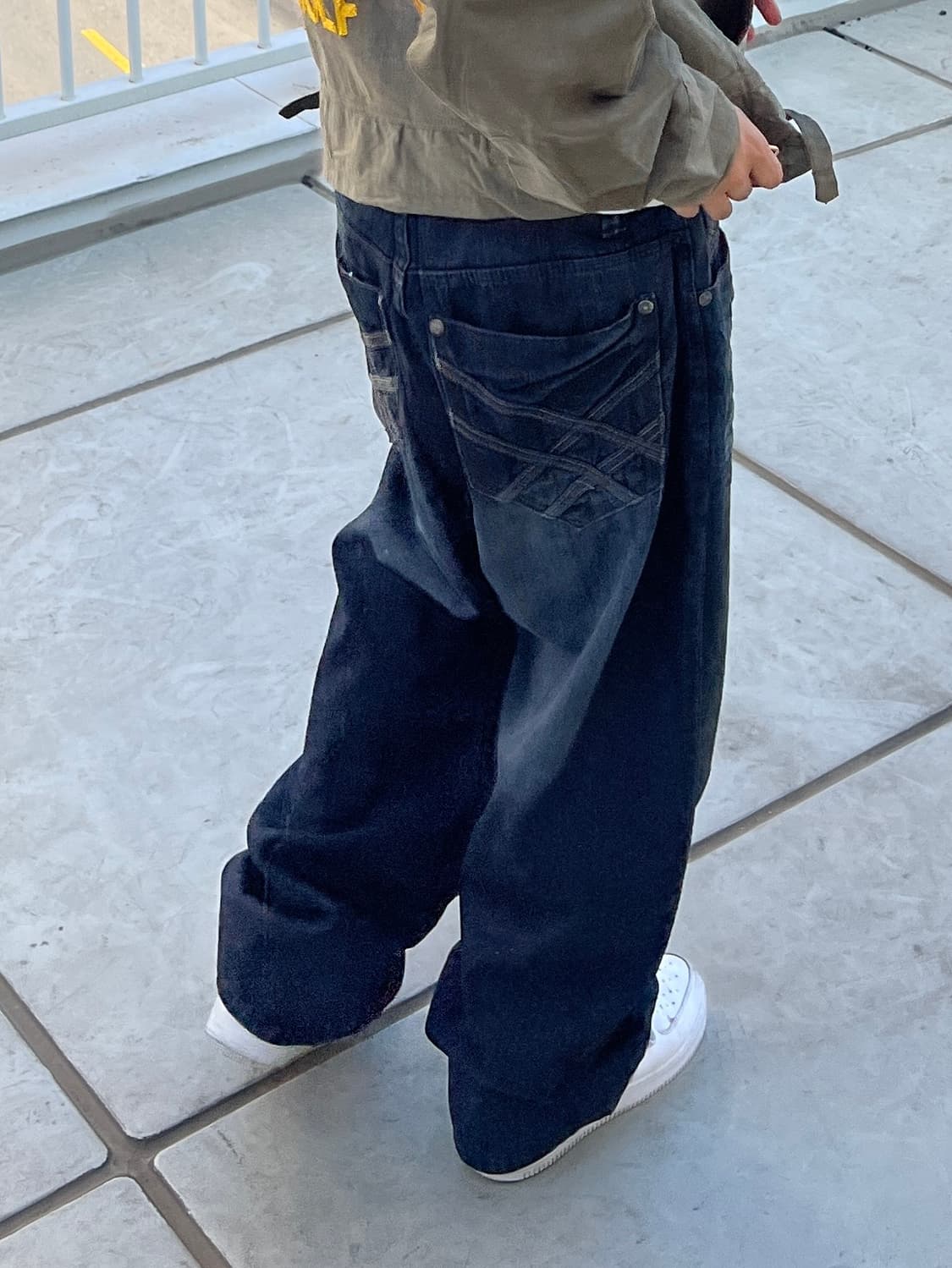 빈티지 워싱 힙합팬츠 상품이미지1