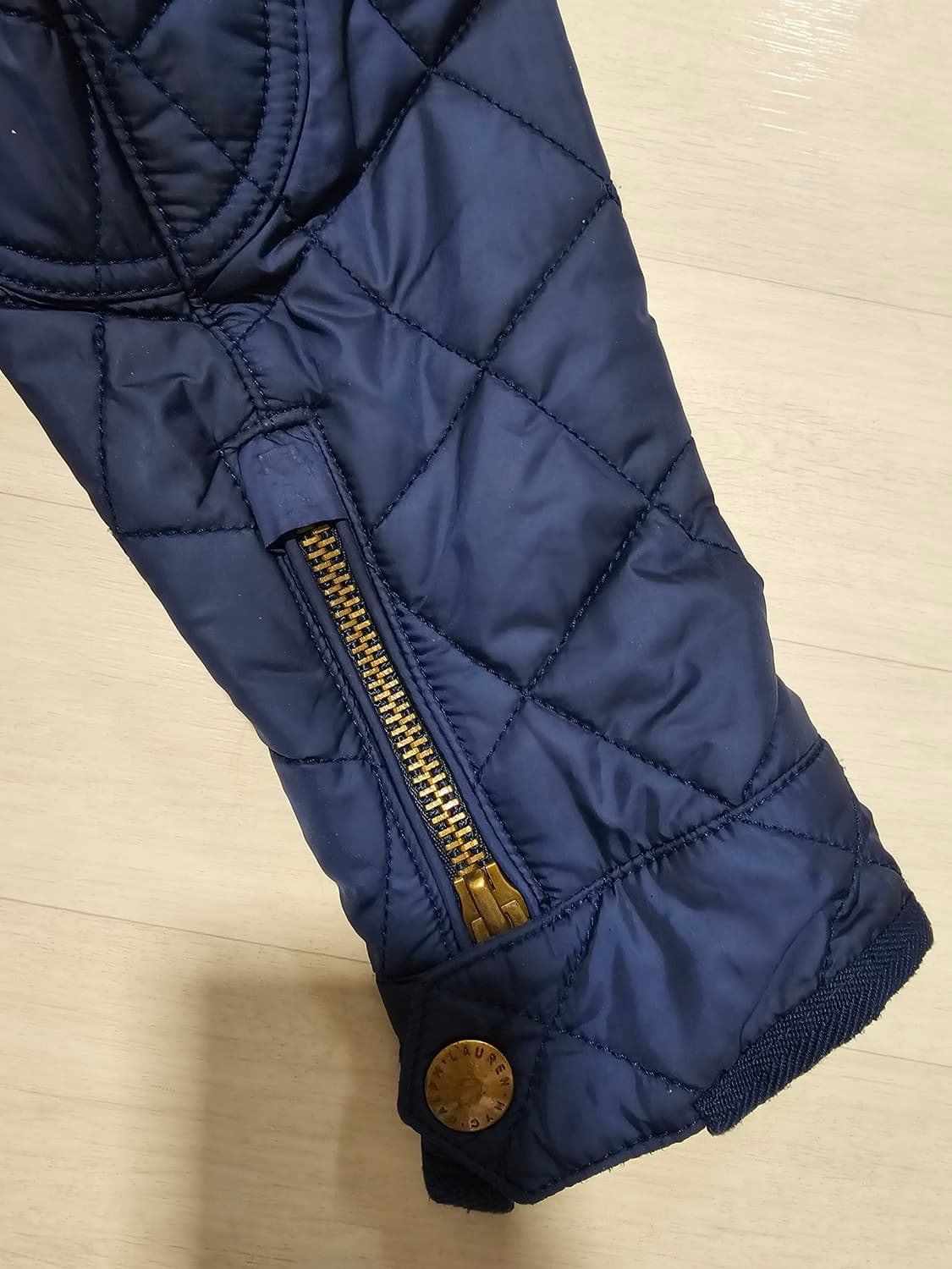 남성랄프로렌  퀼팅잠바L 상품이미지3