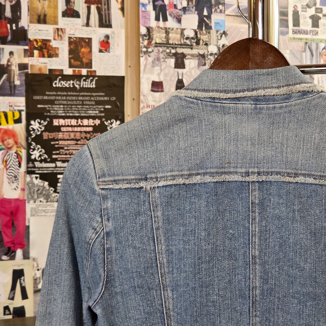 JPN 레이어드 투웨이 데님 블레이저 상품이미지5