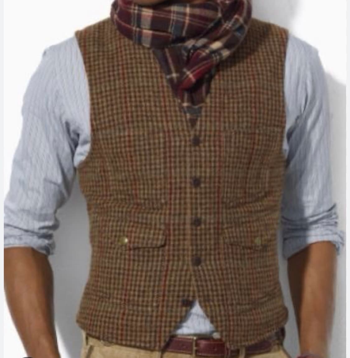 POLO 을트위드 베스트 상품이미지9