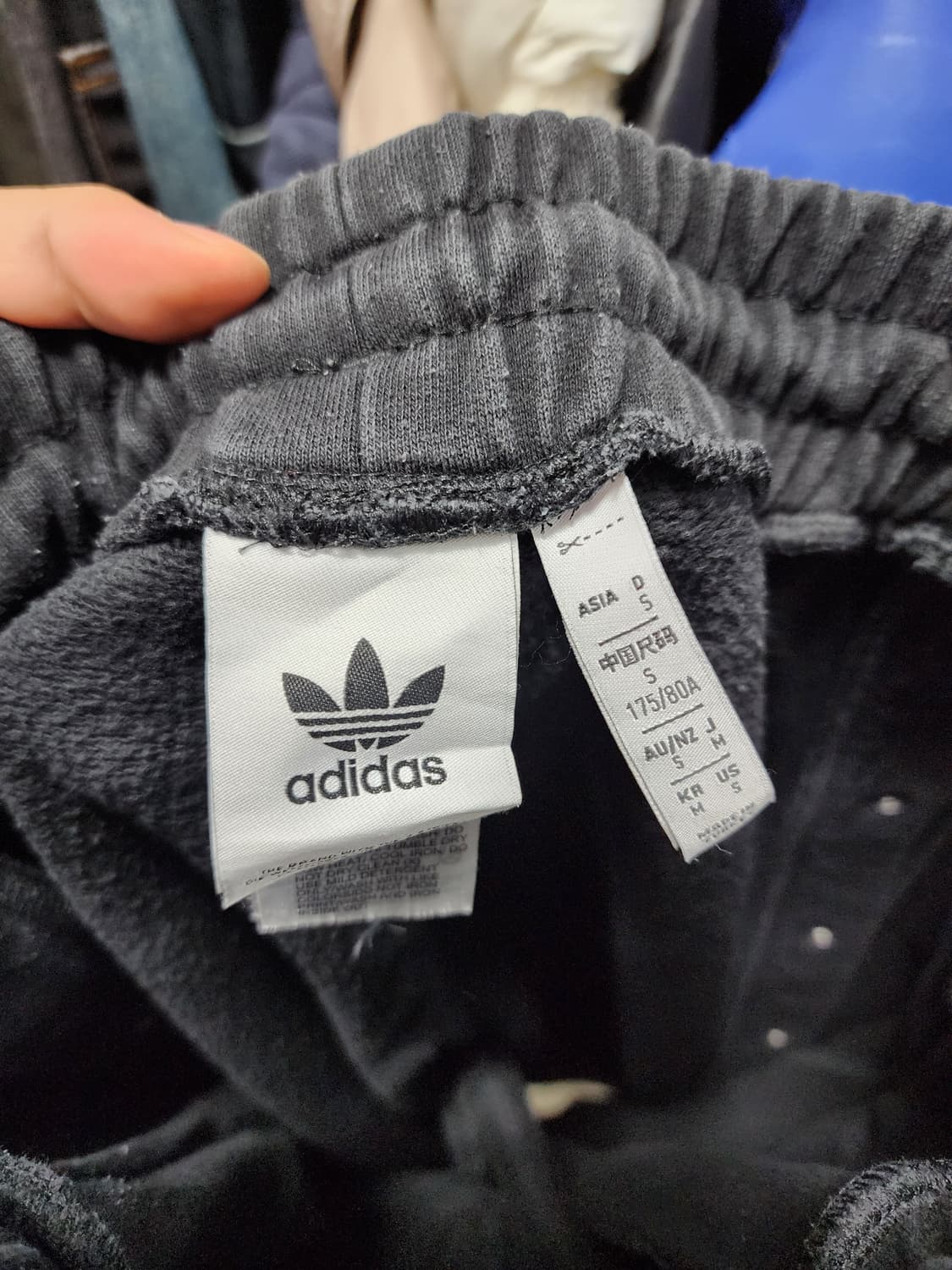 아디다스 스냅단추 스웻팬츠 상품이미지4