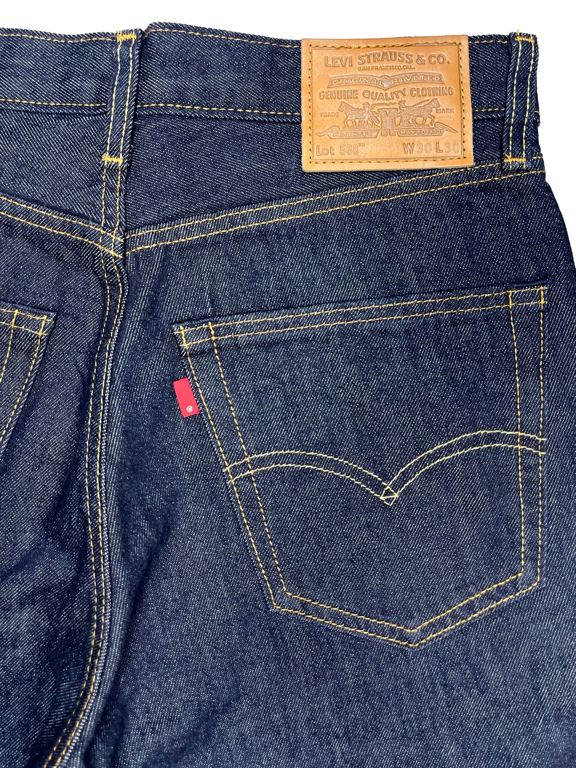 리바이스 568 인디고 W30 L30 상품이미지3