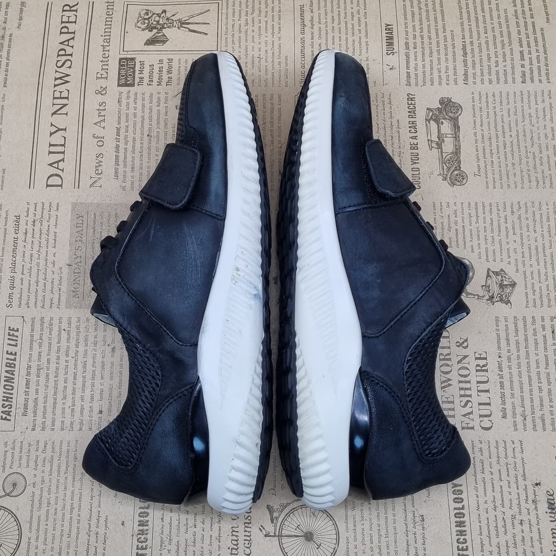 미소페 레더 남성 스니커즈255 상품이미지5