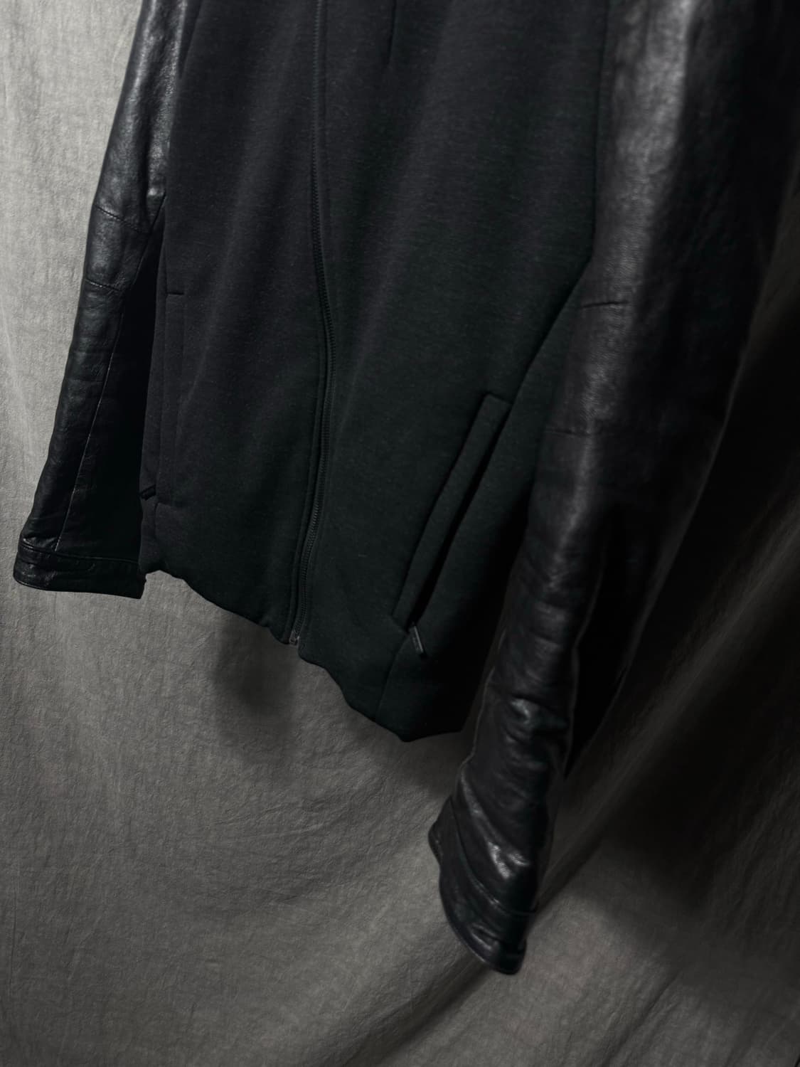 SYSTEM 암레더 비대칭 자켓 상품이미지5