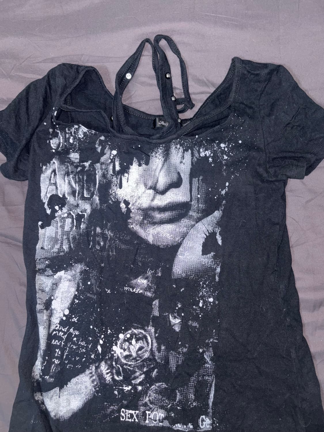 vintage punk rock T-shirt 상품이미지1
