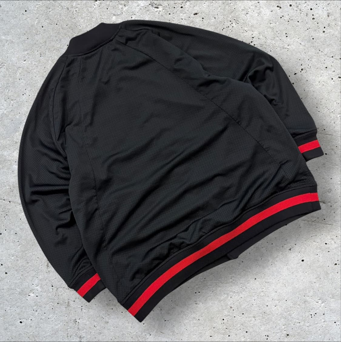 [2XL] 조던 블랙 레드 메쉬 봄버 자켓 B519 상품이미지2