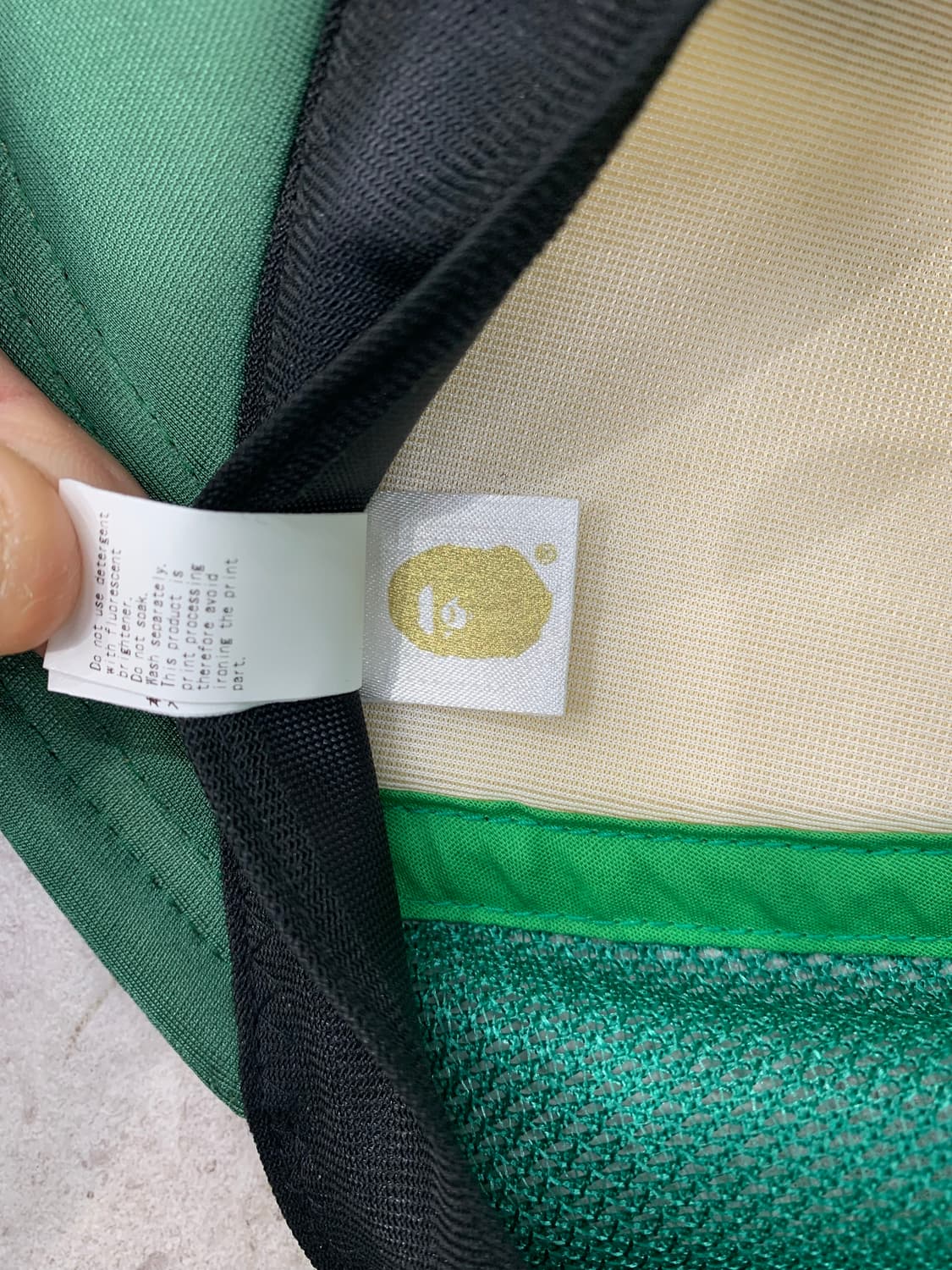 Bape 베이프 컬리지 메쉬캡 상품이미지4