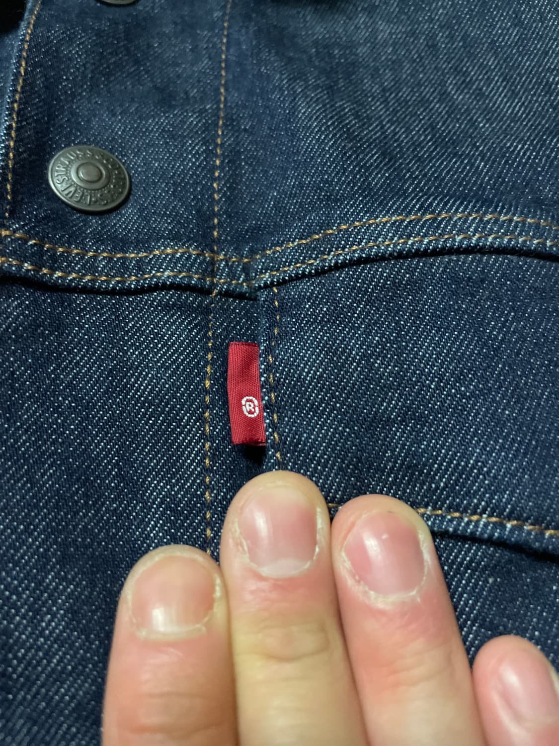 리바이스 LEJ 20주년 기념 엔지니어드 데님 트러커 청자켓(클리닝O) 상품이미지6