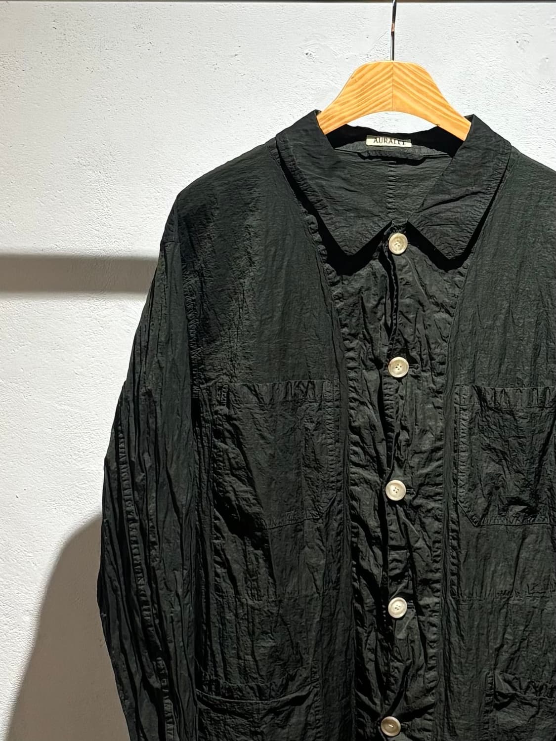AURALEE / Nylon Shirt Jacket 상품이미지3