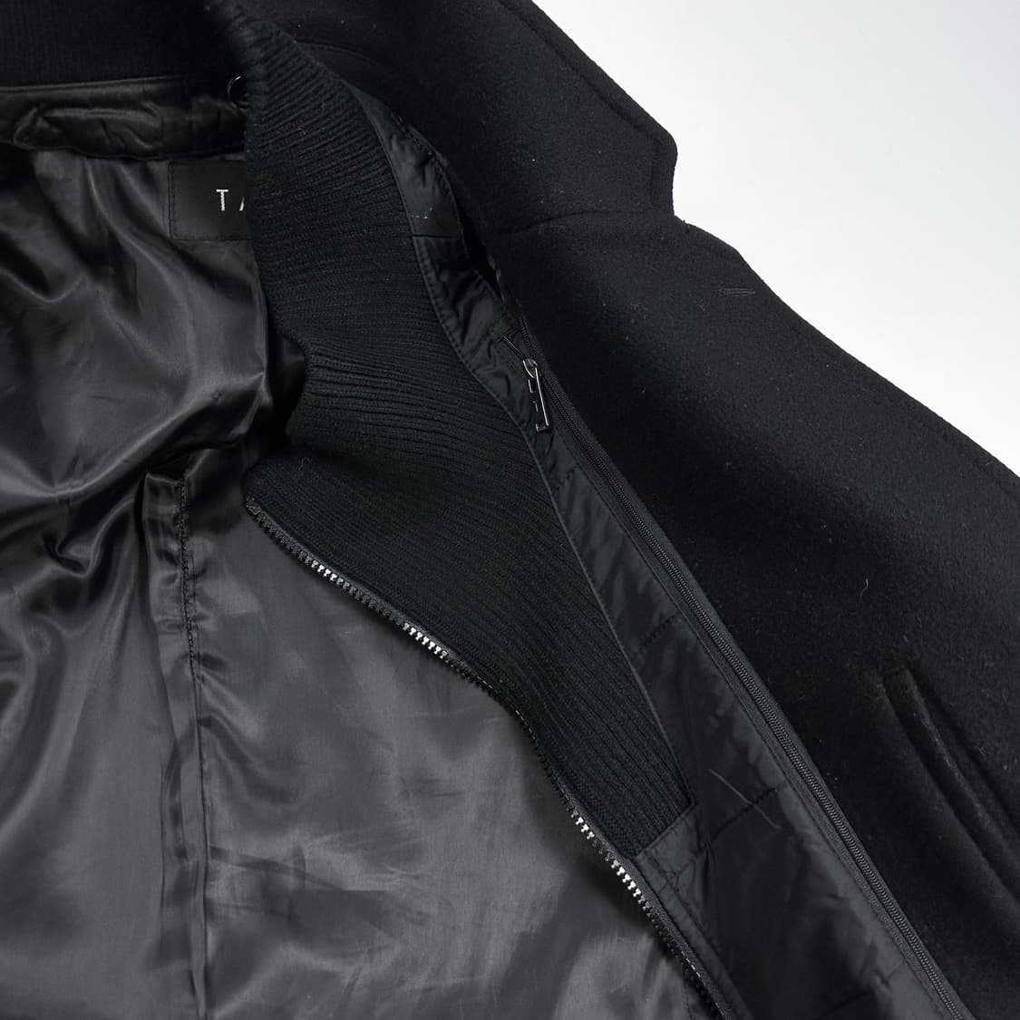 테이트 클래식 블랙 싱글 롱 코트자켓 (XL) 상품이미지6