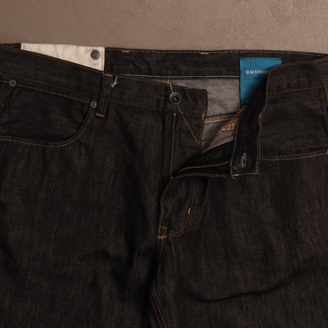 갭 USA 흑청 스트레이트 데님팬츠A1632 상품이미지2