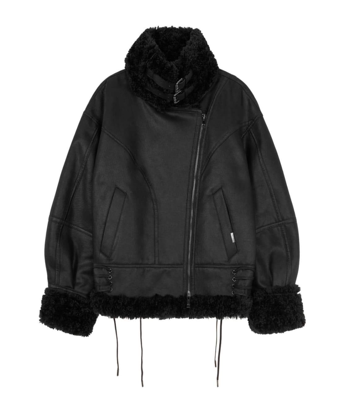 트리밍버드 빈티지 워시드 무스탕 상품이미지1