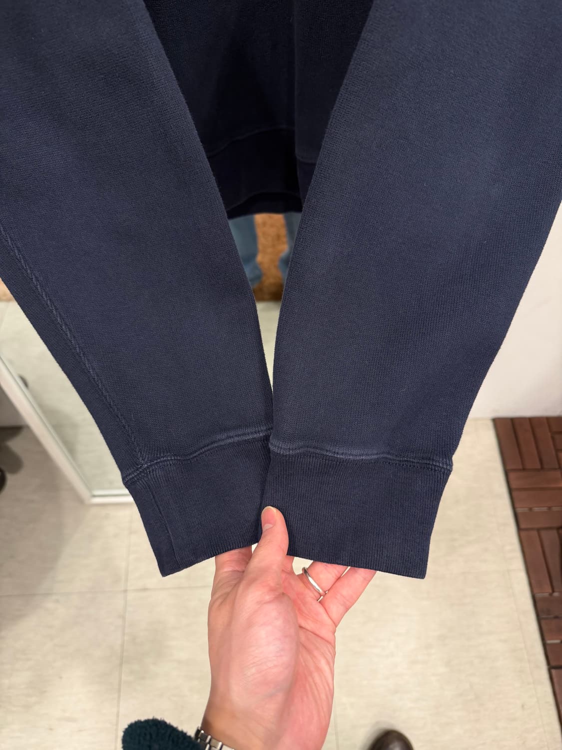 Polo ralph lauren 폴로 랄프로렌 숄카라 니트 (navy) 상품이미지4