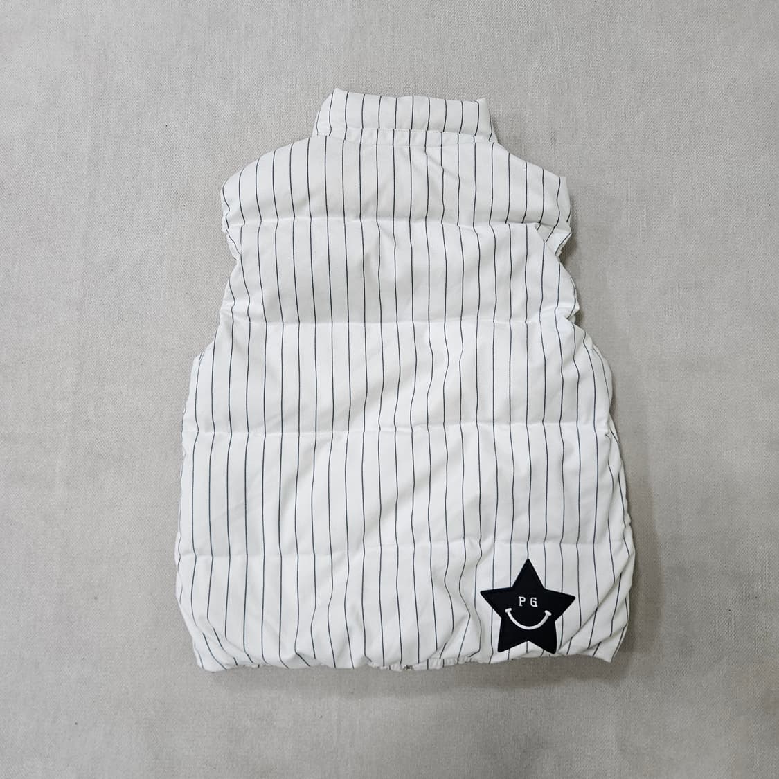 0 파리게이츠 여성 스트라이프 패딩 조끼 0327Y 상품이미지2