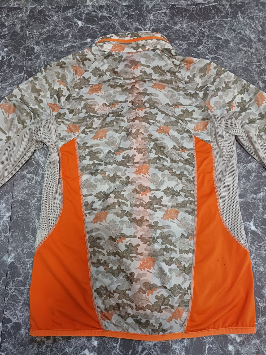 루켄 아웃도어 유니크 나뭇잎 패턴 자켓 90 상품이미지7