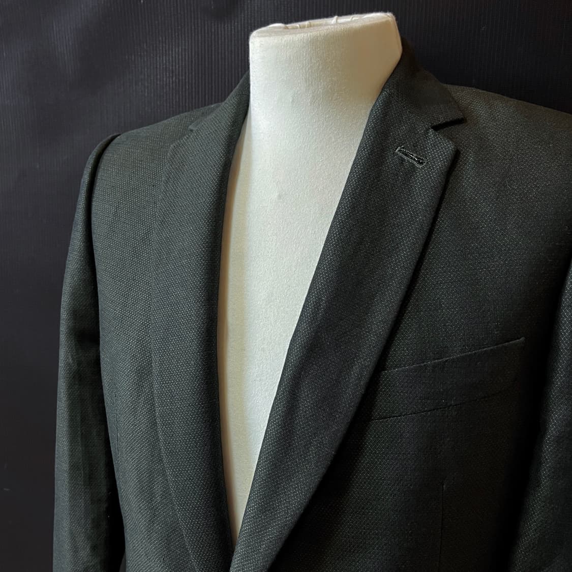 Dries Van Noten 딥그린 린넨 코튼 셋업 테일러드 상품이미지2