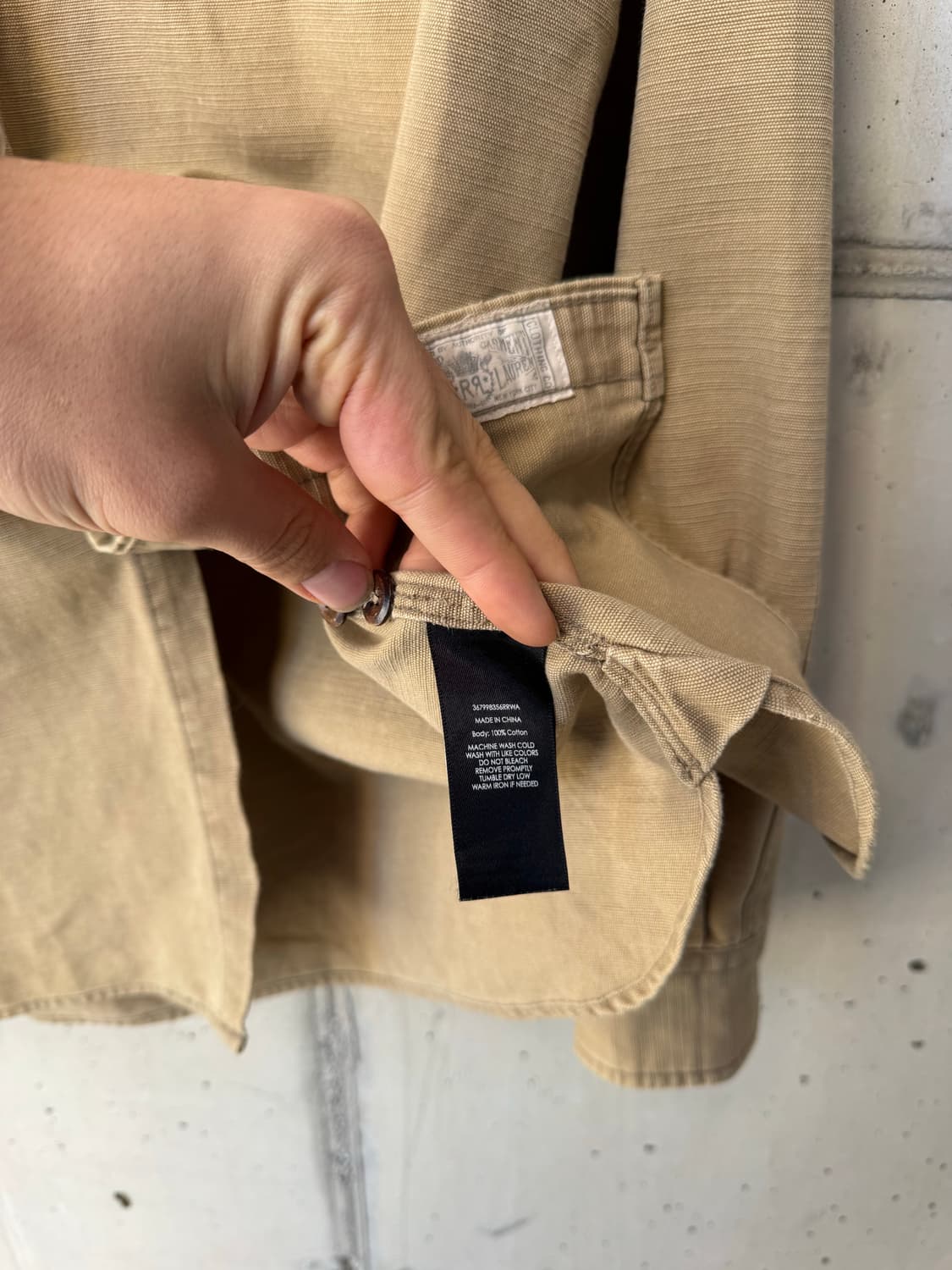 더블알엘 헌팅 셔츠 상품이미지7