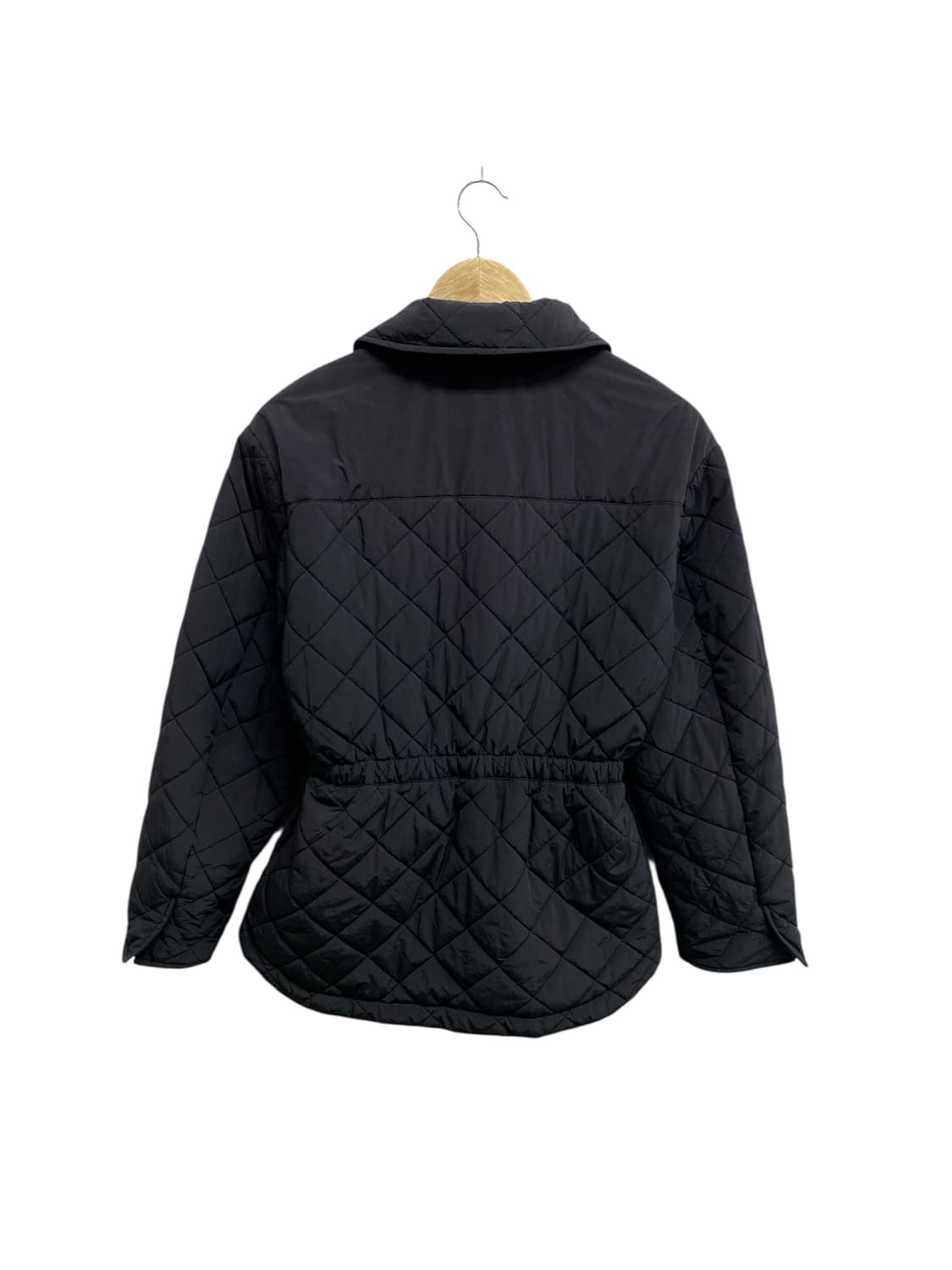 클럽모나코 퀼팅 스트링 패딩 블랙 S 상품이미지3