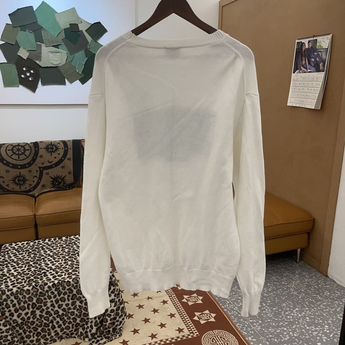 마리테 프랑소와 저버 빅로고 캐주얼 오버핏 니트 L C09176 상품이미지4