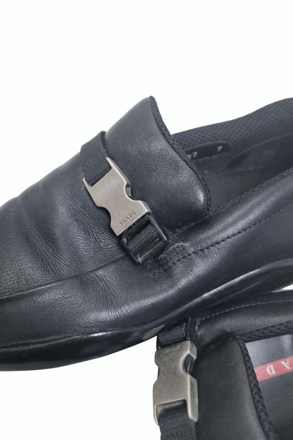 Prada sports buckle loafer 43 black 상품이미지4