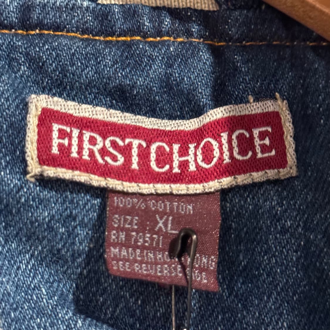 flrst choice 빈티지 데님 바시티 자켓 상품이미지9