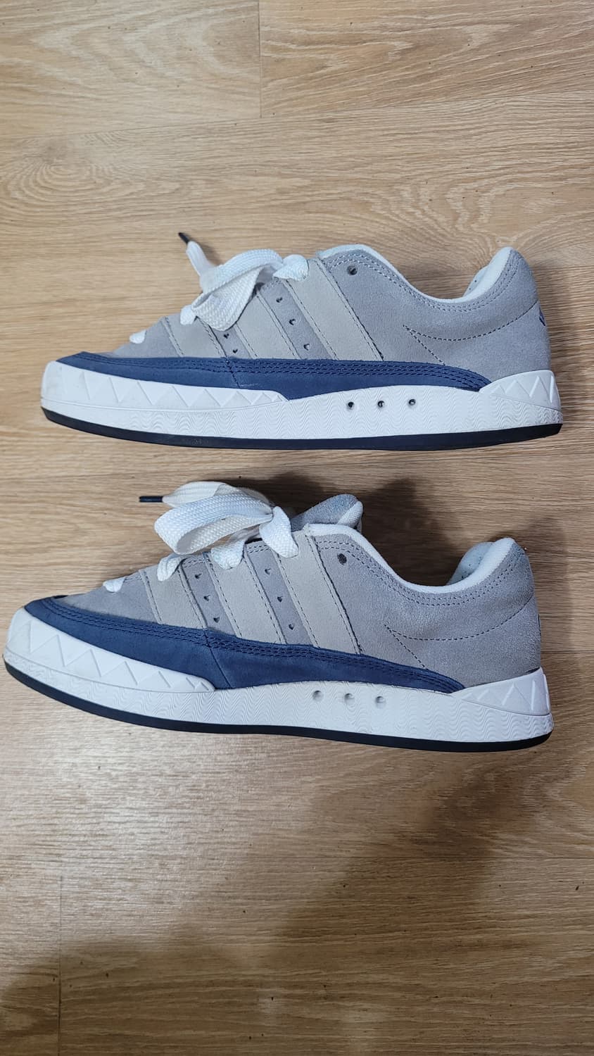 아디다스 x 휴먼메이드 아디매틱 그레이 250 사이즈 상품이미지5