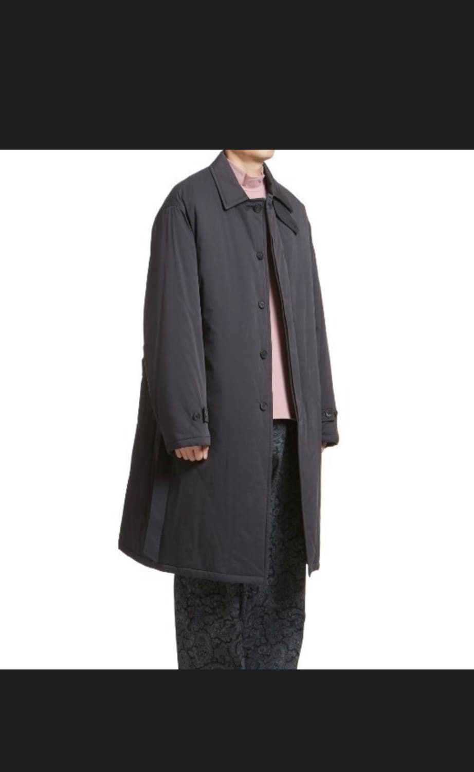 유스 패디드 맥코트 L 네이비 상품이미지4