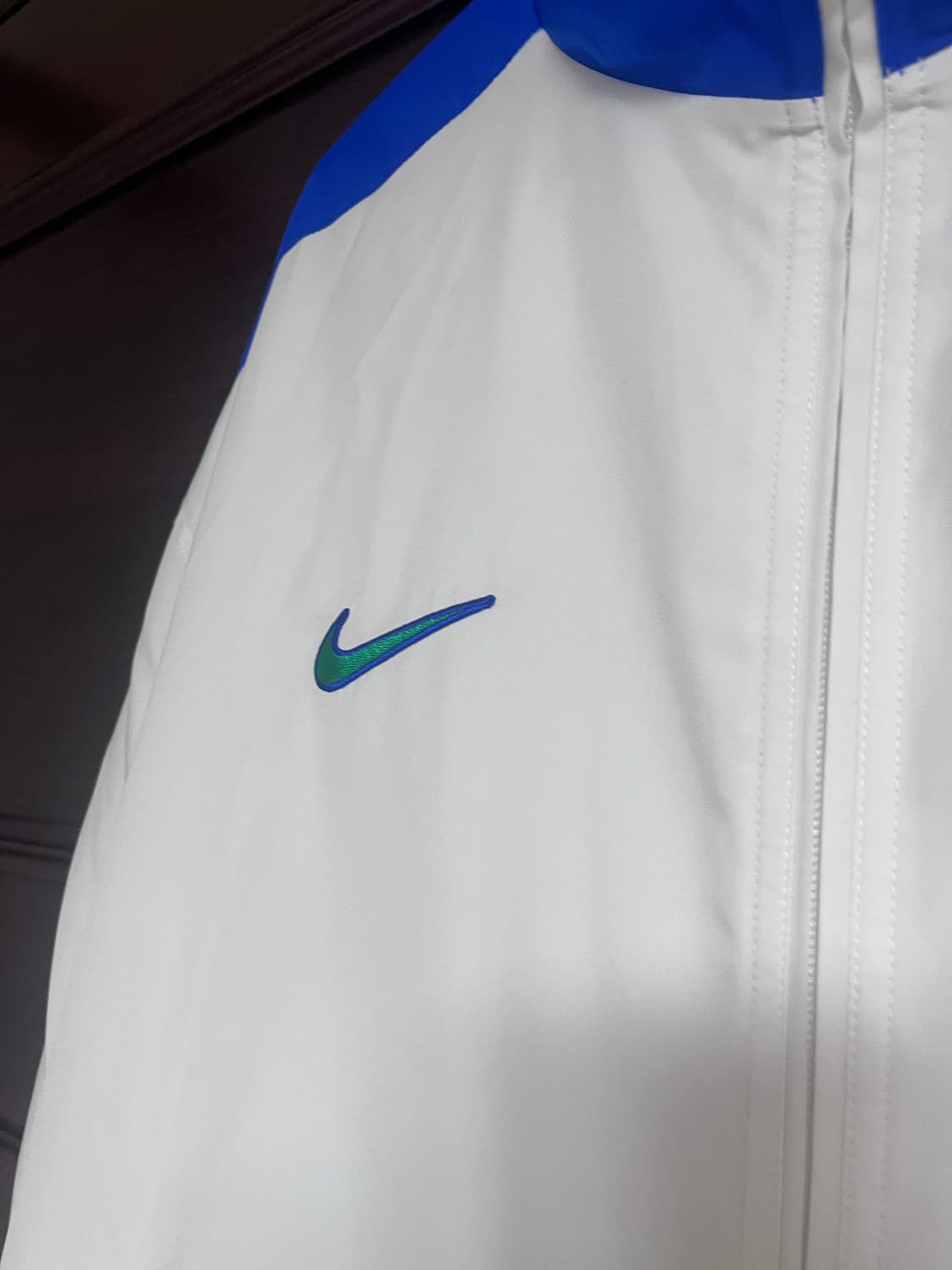나이키 브라질 1998 리이슈 사커 레플리카 트랙자켓 화이트 상품이미지5