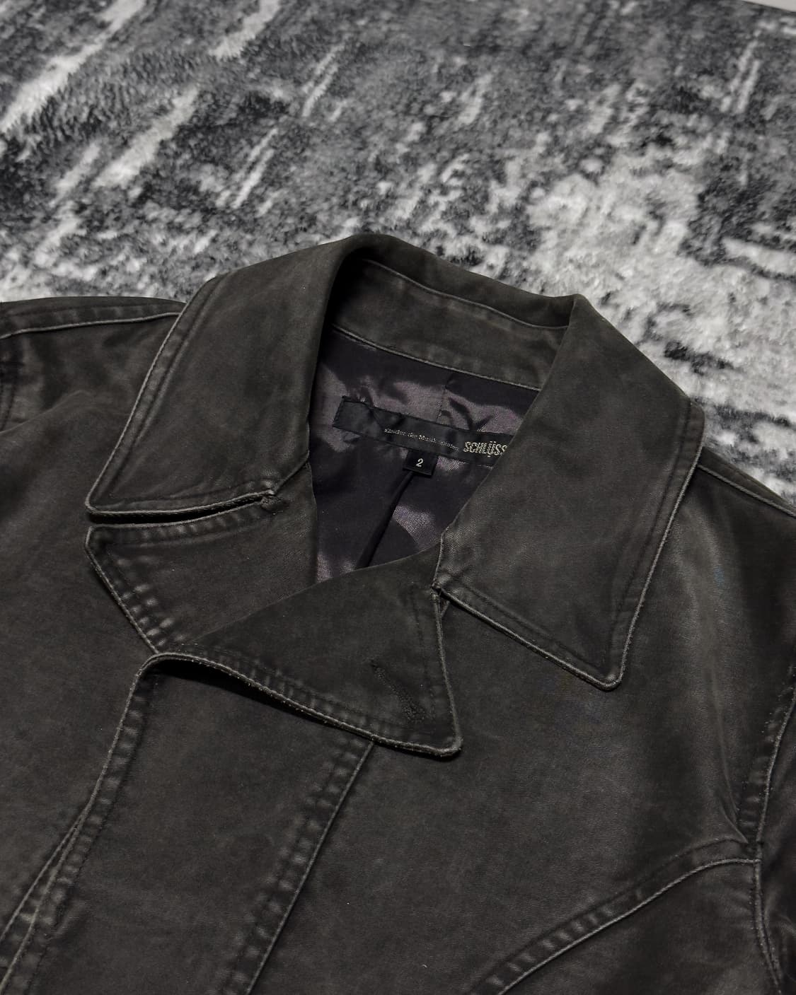 {SCHLUSSEL} Washed Slim Jacket  상품이미지6