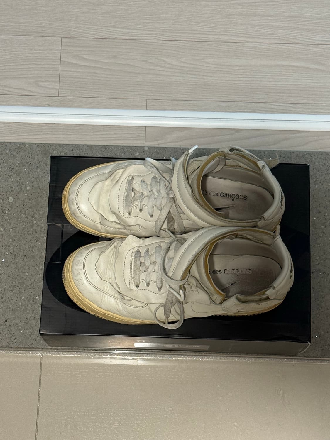 꼼데가르송 나이키 에어포스 미드 상품이미지3