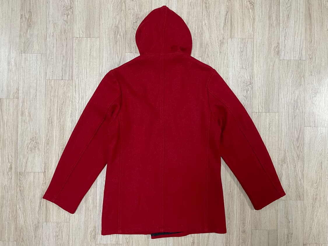 95~100) 쇼트 레더 벨티드 울 피코트(미국제)RRL&LVC&폴로 상품이미지3