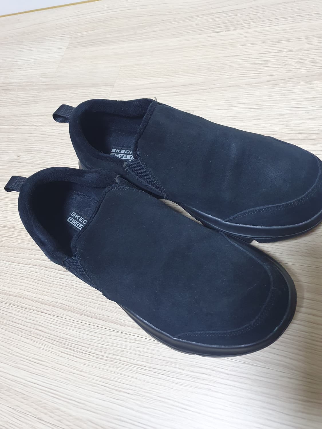 스케쳐스 고워크 블랙 슬립온 운동화 265 상품이미지8