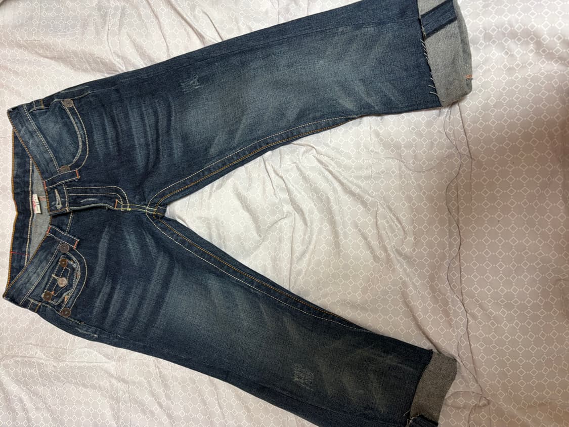 트루릴리전 usa 7부바지 상품이미지3