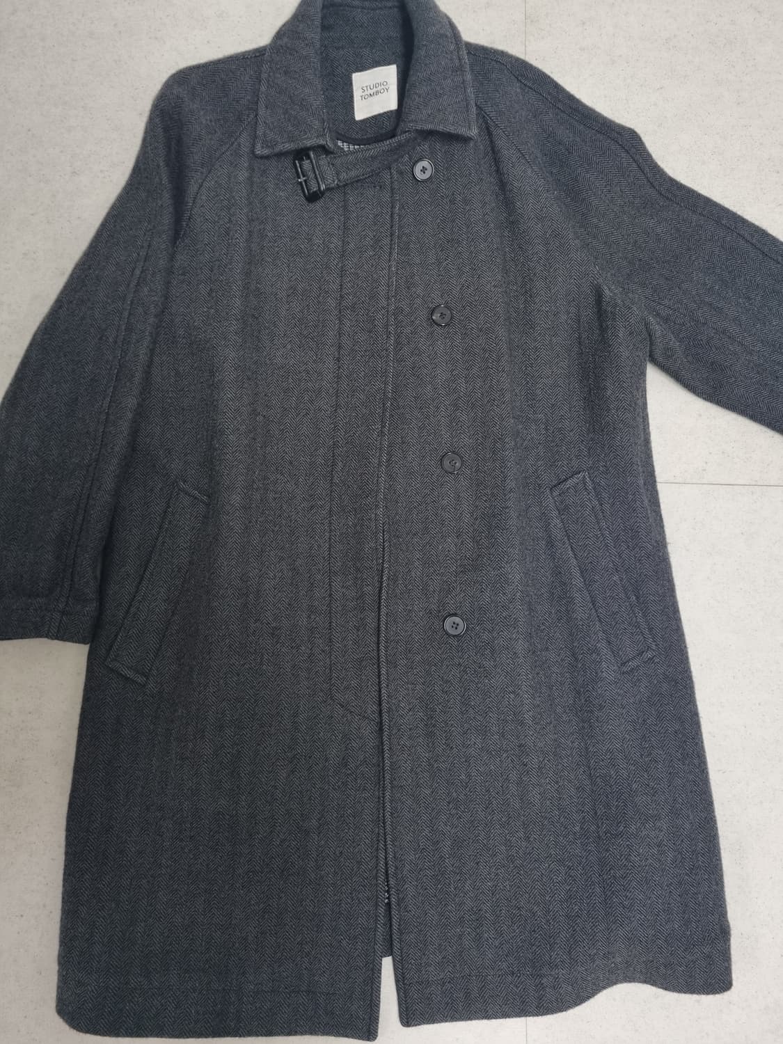 스튜디오톰보이 하프 코트 상품이미지3